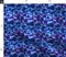 Lightning Blue Night Electric Galaxy Custom Printed Fabric by Spoonflower Various Fabrics by the Yard or Fat Quarter